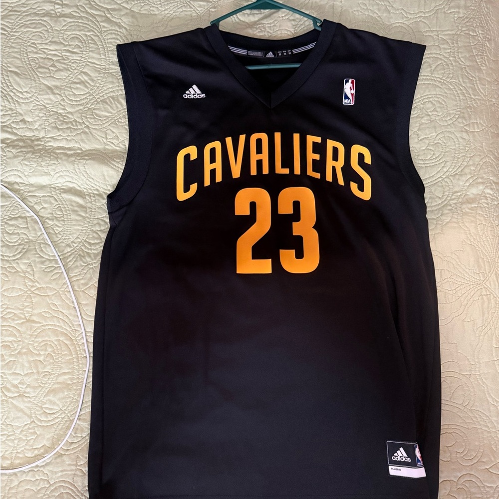 Adidas Cavaliers Black Jersey with Gold Accents